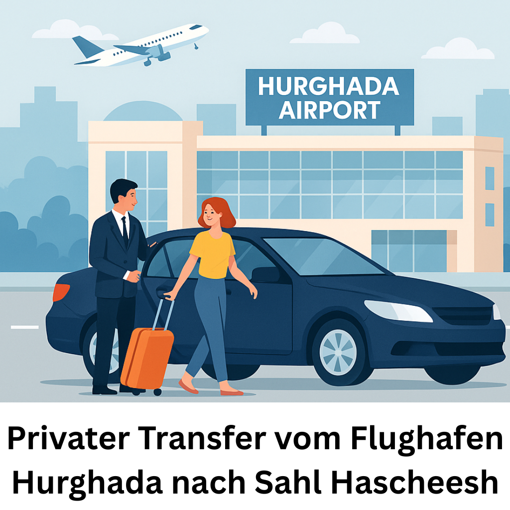Privater Transfer vom Flughafen Hurghada nach Sahl Hascheesh