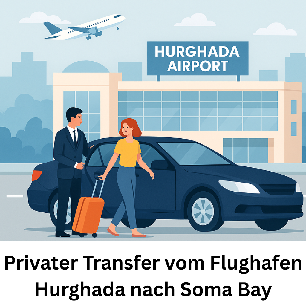 Privater Transfer vom Flughafen Hurghada nach Soma Bay